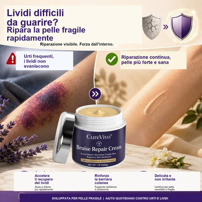 👨‍🔬💥 OLTRE 100MILA PEZZI VENDUTI💕 - Crema Riparativa Contro Lividi e Tonificante Per la Pelle CureVivo®-cod802