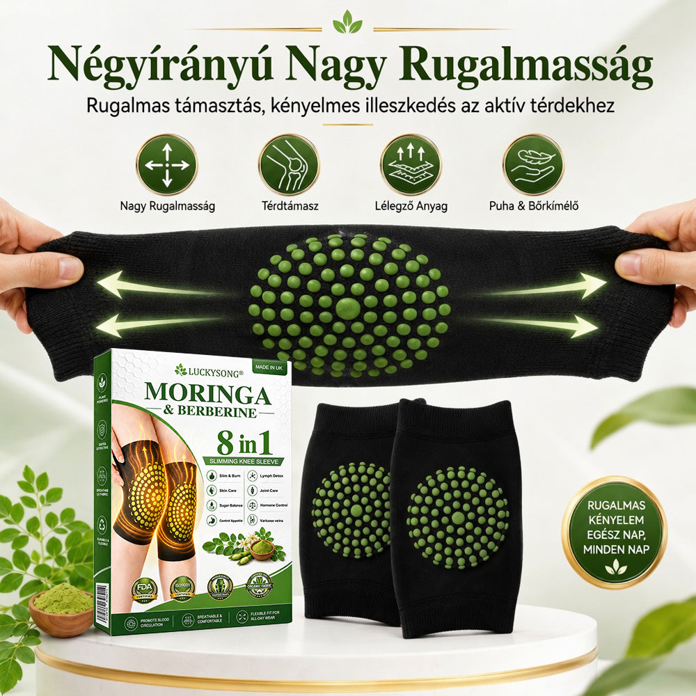 🇮🇹 Negozio Ufficiale del Marchio | 🍒𝐋𝐔𝐂𝐊𝐘𝐒𝐎𝐍𝐆® 2026 Ginocchiere Modellanti e Bruciagrassi a 8 Funzioni con Microparticelle di Moringa e Berberina