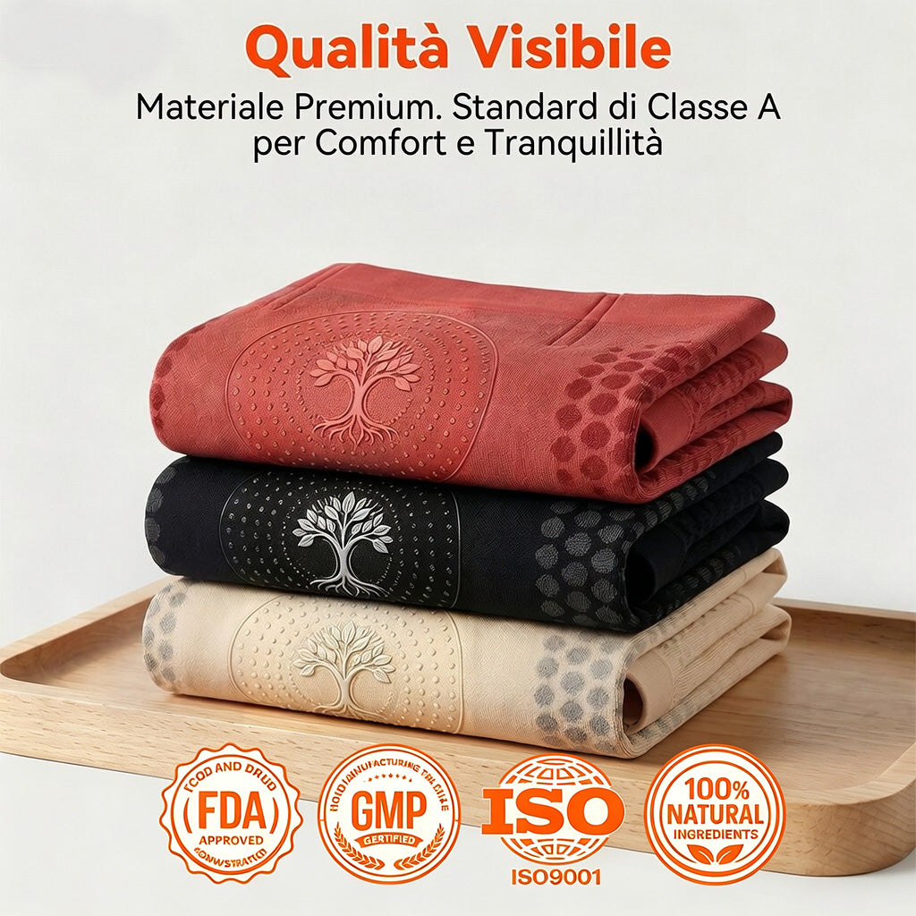 *Negozio Ufficiale ✅👨‍🔬LUCKYSONG® | Pantaloncini Modellanti 4-in-1 con Microparticelle di Moringa e Berberina|Pagamento alla consegna-Cod.06110