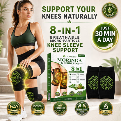 🇮🇹 Negozio Ufficiale del Marchio | 🍒𝐋𝐔𝐂𝐊𝐘𝐒𝐎𝐍𝐆® 2026 Ginocchiere Modellanti e Bruciagrassi a 8 Funzioni con Microparticelle di Moringa e Berberina