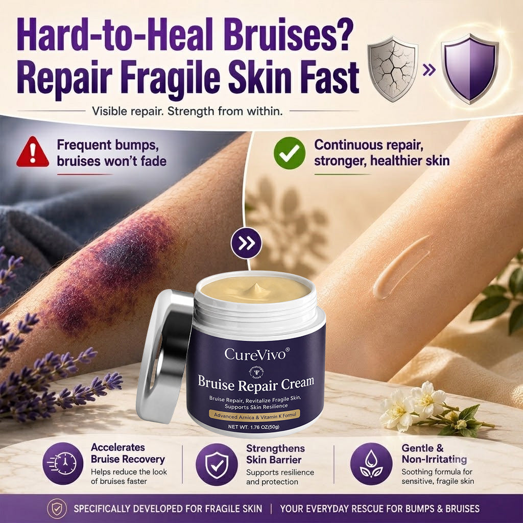 💥100K+ SOLD💕- CureVivo®  Bruise Repair & Skin Strengthening Cream