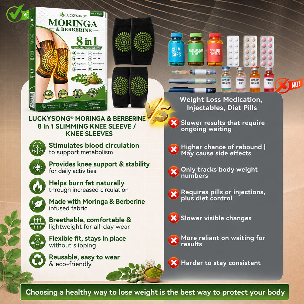 🇮🇹 Negozio Ufficiale del Marchio | 🍒𝐋𝐔𝐂𝐊𝐘𝐒𝐎𝐍𝐆® 2026 Ginocchiere Modellanti e Bruciagrassi a 8 Funzioni con Microparticelle di Moringa e Berberina