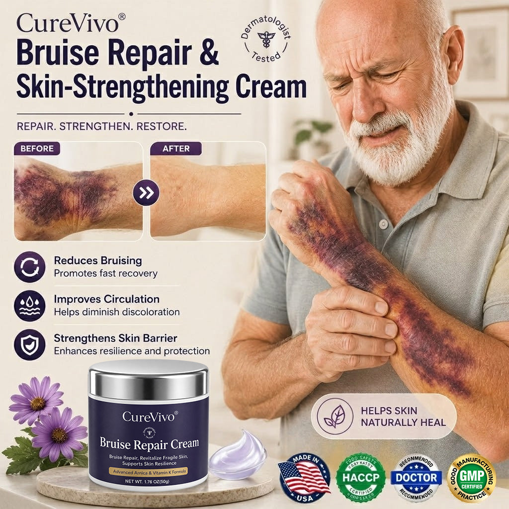 💥100K+ SOLD💕- CureVivo®  Bruise Repair & Skin Strengthening Cream