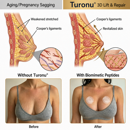 💥Turonu® 👨‍🔬 Targeted Breast Enhancement Advanced Nano Microneedle Patch💃